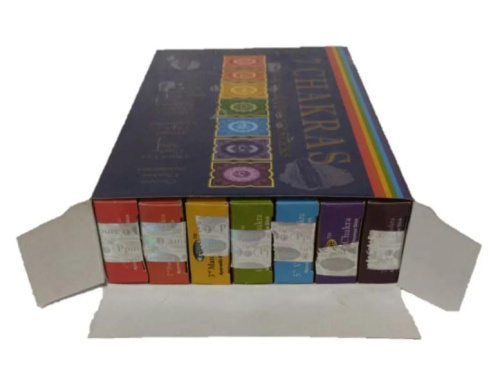 Подарочный набор натуральных благовоний 7 Chakras (7 Чакр), 7 х 15 гр, Ppure фото 3 Подарочный набор натуральных благовоний 7 Chakras (7 Чакр), 7 х 15 гр, Ppure фото 3